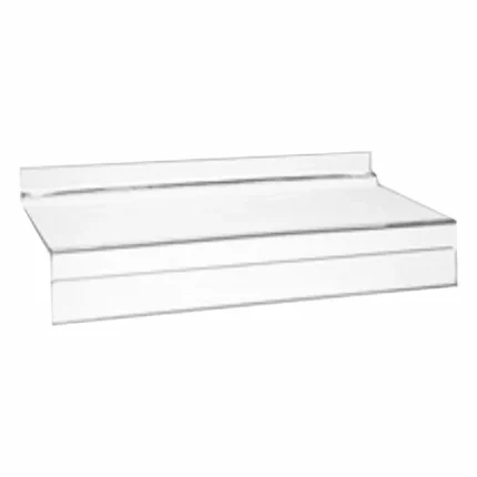 Exhibidor Acrílico para Calzado con Sujetador para Panel Ranurado