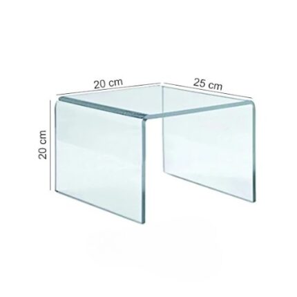 Alzador Acrílico de 4 mm para Exhibiciones (20(x3) x 25 cm)